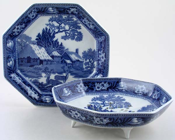 Cress Dish and Stand c1918